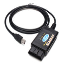 ELM327 USB Modified OBD2 Car Diagnostic Scanner For Ford MS-CAN HS-CAN Mazda Forscan
