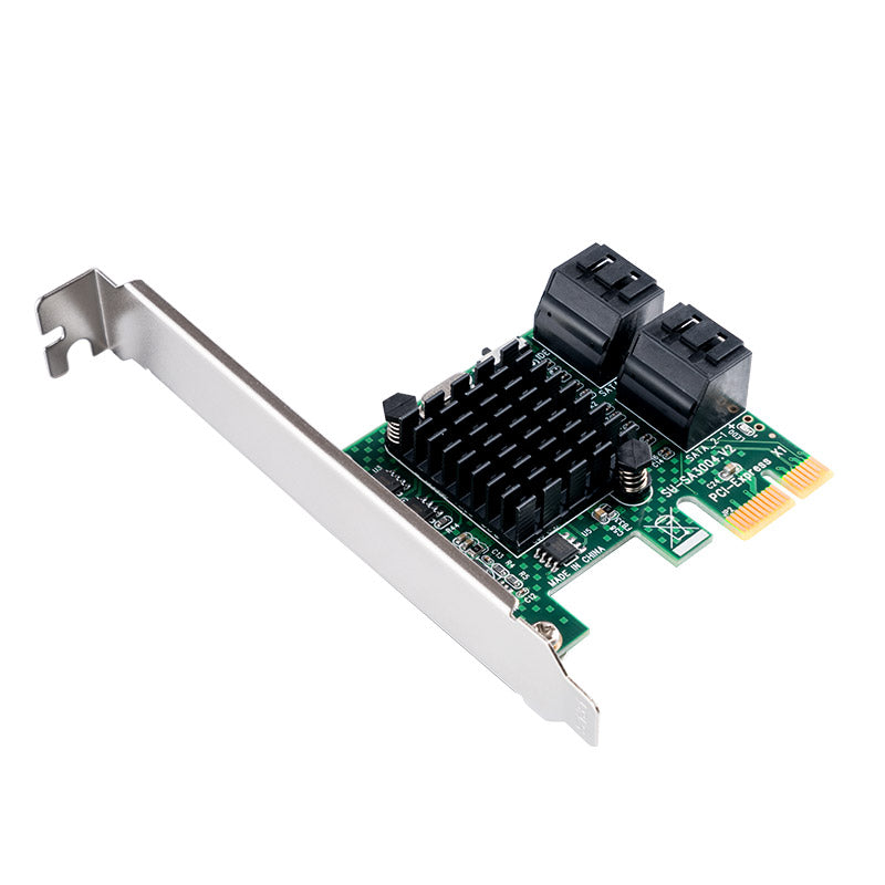 ORICO PAS-4U 4 Port SATA 3.0 PCI-E Expansion Card 6Gbps for Windows XP Vista 7 8 Server 2003-2008 32/64-BIT