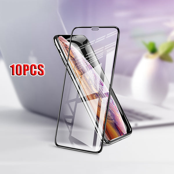 HOCO 10PCS Sliky 3D Curved Edge 9 Hardness Anti-explosion Full Cover Tempered Glass Screen Protector for iPhone X / XS / for iPhone 11 Pro 5.8  inch