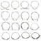 50cm-200cm Motorcycle Bike Brake Clutch Oil Hose Line Pipe 10mm Banjo Silver