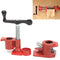 Raitool 3/4  Inch Woodworking Clamp Wood Gluing Pipe Clamp Set Woodworking Cast Structure