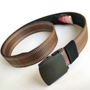 3.8x120cm Polyester Waist Belts Tactical Belt Quick Release Inserting Buckle