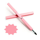 3 Colors Retractable Lipstick Gloss Brushes Travel Portable Lip Liner Pen Makeup Tool