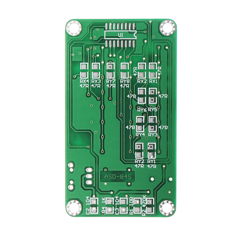 EQKIT 8*4 Level Indicator Kit SMD Soldering Practice Board Audio Spectrum Indicator