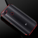 Bakeey Color Plating Transparent Soft TPU Back Cover Protective Case for Xiaomi Mi 8 Lite 6.26 inch