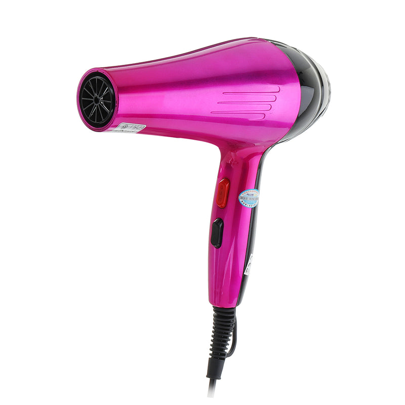 3200W 220V Hair Dryer with Accessories Black Purple 3 Temperature Wind Gear Adjustment Hair Salon for Home Tools