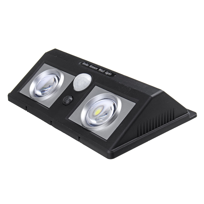 Solar 50 LED Wall Light COB PIR Motion Sensor Outdoor Garden Wall Lamp