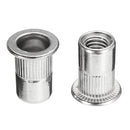 Suleve MXRN1 200Pcs Insert Rivet Nut 304 Stainless Steel Countersunk Head M3/M4/M5/M6