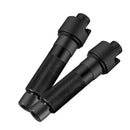 Black Universal Motorcycle Cnc Aluminum Handle Bar End Rear View Side Mirro