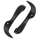 Black Universal Motorcycle Cnc Aluminum Handle Bar End Rear View Side Mirro