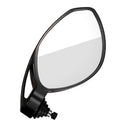Black Universal Motorcycle Cnc Aluminum Handle Bar End Rear View Side Mirro