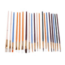 Paint Brush Set Starter Kit 25-Piece Assorted Sizes Paint Brush All Of Your