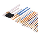 Paint Brush Set Starter Kit 25-Piece Assorted Sizes Paint Brush All Of Your