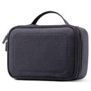 Black 3 Layers Waterproof Makeup Bag Cosmetic Bags Travel Organizer Mini Tr