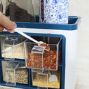 Kitchen Storage Rack Wall-mounted Cutlery Holder Towel Hanger Seasoning Storage Drawer Organizer