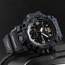SKMEI 1155B Military Camouflage Waterproof Multi-function Outdoor Dual Digital Watch Men Watch
