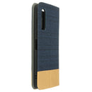 Bakeey Flip Shockproof Canvas Holster PU Leather Protective Case For Elephone U2