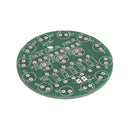 DIY Electronic Kit Set LED Round Water Light Production Kit for Skill Training Soldering Practice Parts