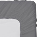 KCASA KC-XY168 Bed Sheet Soft Fitted Sheet Breathable Elastic Mattress Cover Twin Full Queen Size