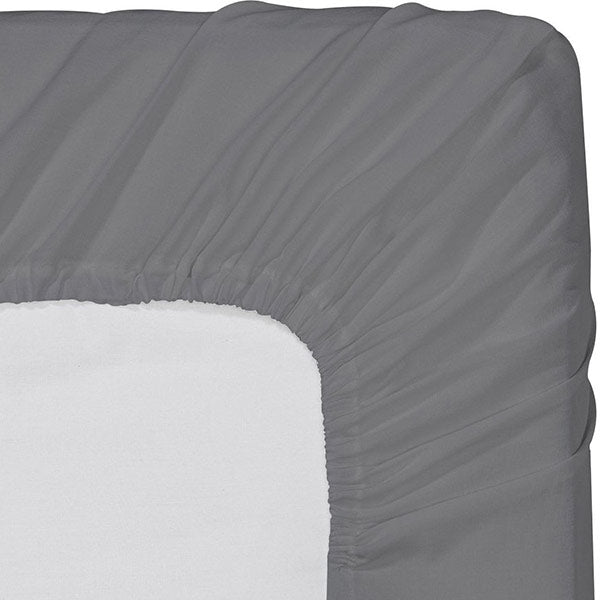 KCASA KC-XY168 Bed Sheet Soft Fitted Sheet Breathable Elastic Mattress Cover Twin Full Queen Size