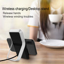 Qi Wireless Charger Fast Charger 3.0 Home Vertical Mobile Phone Holder for
