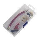12Pcs/Set Airbed Pump Hose Adapter Nozzle Valve Air Hose Inflating Needles