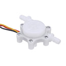 USN-HS06PA-1 6mm Hose Barb End Hall Water Flow Sensor Turbine Flow Meter 0.15-1.5L/min for Drinking Machine Water