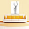 Miico Hand Painted Oil Paintings Simple Style Deer Family B Wall Art For Home Decoration Painting