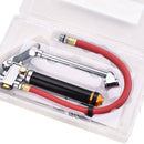 Heavy Duty Dual Head Tire Inflator Gaugewith Air Hose for Tire Inflator N4J4