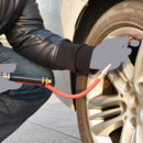 Heavy Duty Dual Head Tire Inflator Gaugewith Air Hose for Tire Inflator N4J4