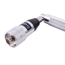 26-110Cm Adjustable Sma-F Telescopic Antenna Vhf 136-174Mhz Foldable for Wa
