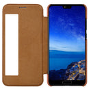 NILLKIN Window Smart Sleep Shockproof Flip PU Leather Full Body Cover Protective Case for Huawei P20