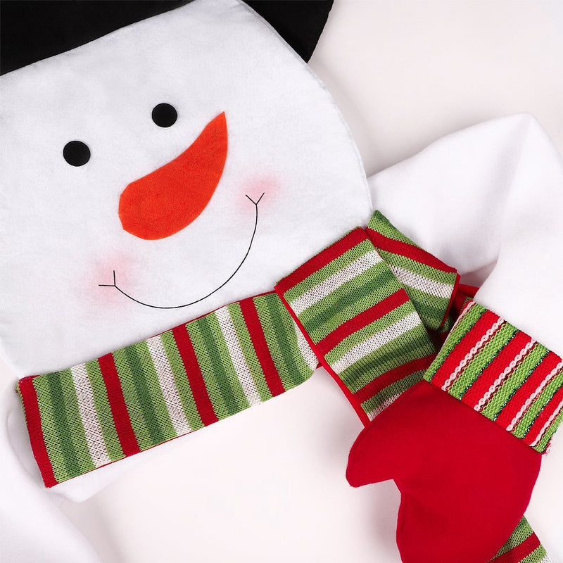 Christmas Tree Top Decoration Snowman Shape Decoration Mall Family Christma R3F9