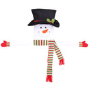 Christmas Tree Top Decoration Snowman Shape Decoration Mall Family Christma R3F9