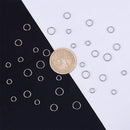 4-10Mm Mixed Specification Stainless Steel Single Ring Handmade Jewelry Diy