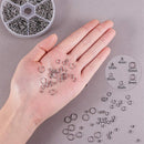 4-10Mm Mixed Specification Stainless Steel Single Ring Handmade Jewelry Diy