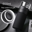 Oneisall Insulation Bottle Stainless Steel Tea Partition Thermo Cup Glass T