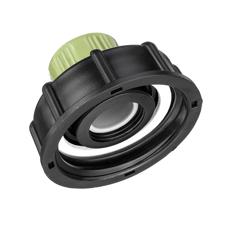 S60x6 3/4'' IBC Tank Drain Adapter Thread Outlet Tap Water Hose Connector Replacement Valve Fitting Parts for Home Garden