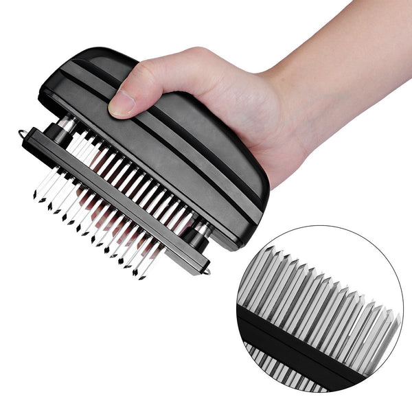 KCASA KC-MH05 Loose Meat Machine Meat Tenderizer Needle With 48 Stainless Steel Blades Kitchen Tools