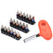 Raitool 19PC 1/4 Ratchet Wrench Screwdriver Set Mini Screw Driver DIY Household Hardware Tool
