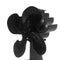 4 Blade Fireplace Heated Power Stove Fan Thermal Fire Heater Household Eco Fan Efficient Heat Distribution