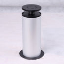 Aluminum Shell Hidden Tensile UR-A Socket with Charge USB 3EU Outlets Kitchen Office Desktop Socket