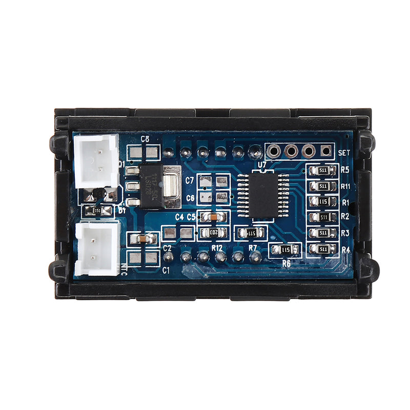 5pcs 12V Red LED Display Digital Temperature Meter -50C to +110C Thermometer Sensor