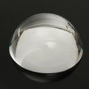80mm Magnify Paperweight Semi Crystal Ball Magnifier Magnifying Tools