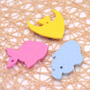 Fish Shape Baby Teethers Silica Gel Molar Baton