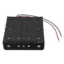 New Version DC 14.8V 4 Slot 4 Series 18650 Battery Holder Box Case With 2 Leads And Spring