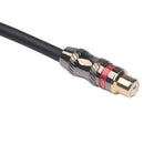 3 Pin Xlr Female To Rca Female Jack Lead Audio Composite Extension Adapter  M2K2