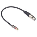 3 Pin Xlr Female To Rca Female Jack Lead Audio Composite Extension Adapter  M2K2