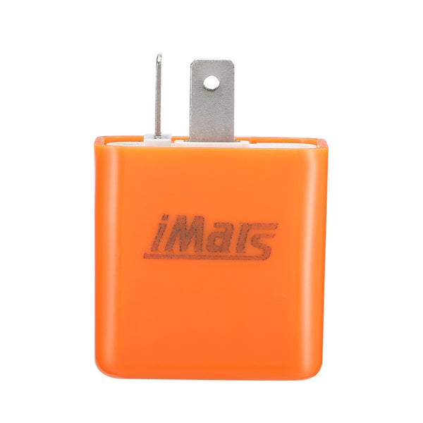 DC 12V Motorcycle LED Lights Flasher Relay Speed Adjustable Plug 2 Pin