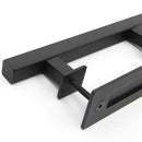 Heavy Duty 12 Inches Square and Flush Barn Door Handle for Sliding Barn Doo